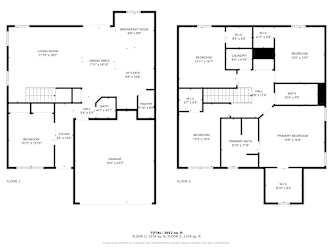 Floor plan 1 for 3518 Quintana Dr