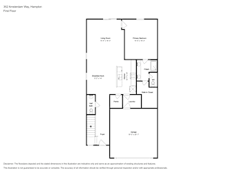 Floor plan 1 for 352 Amsterdam Way