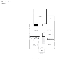 Floor plan 1 for 3520 Cuddy Ln NE