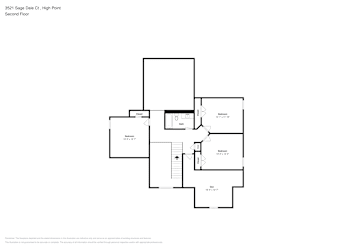 Floor plan 2 for 3521 Sage Dale Ct