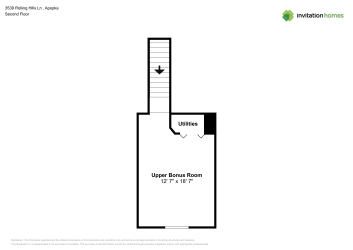 Floor plan 2 for 3539 Rolling Hills Ln
