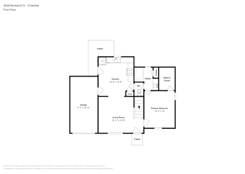 Floor plan 1 for 3548 Burkland Dr