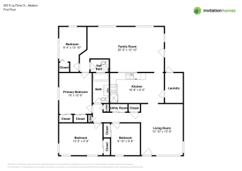 Floor plan 1 for 355 S La Porte Ct