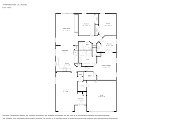 Floor plan 1 for 359 Portstewart Dr