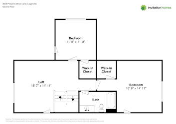 Floor plan 3 for 3608 Preserve Wood Ln