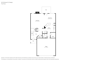 Floor plan 1 for 3610 Brideveil Ct