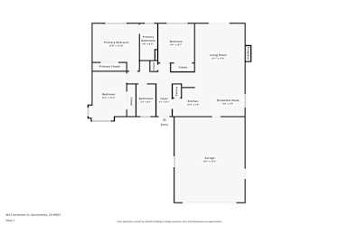 Floor plan 1 for 3612 Sarament Ct