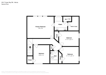 Floor plan 2 for 3612 Tinsley Way SW