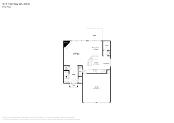 Floor plan 1 for 3612 Tinsley Way SW