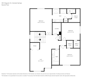 Floor plan 2 for 3614 Saguaro Cir