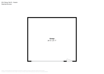 Floor plan 3 for 3614 Stoney Oak Dr