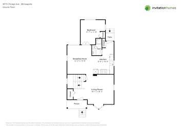 Floor plan 2 for 3615 Chicago Ave