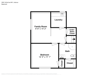Floor plan 1 for 3620 142nd Ave NW