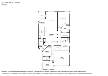 Floor plan 1 for 3622 Winter Wren St