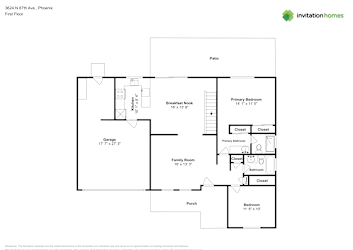 Floor plan 1 for 3624 N 87th Ave