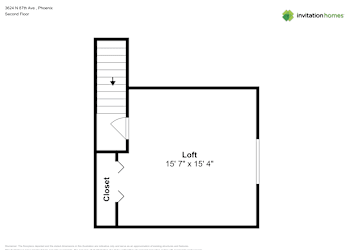 Floor plan 2 for 3624 N 87th Ave