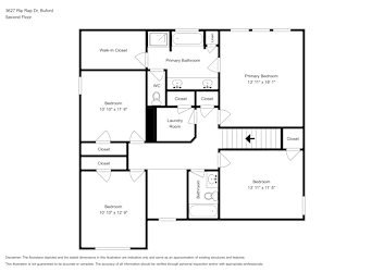 Floor plan 2 for 3627 Rip Rap Dr