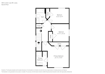 Floor plan 2 for 3643 London Loop NE