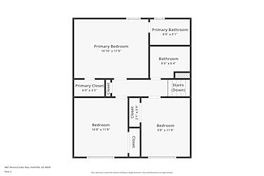 Floor plan 3 for 3667 Waverly Oaks Way