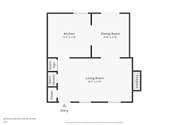 Floor plan 2 for 3667 Waverly Oaks Way