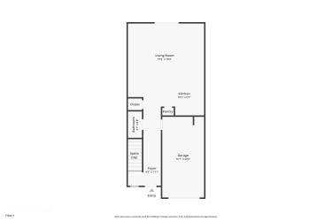 Floor plan 1 for 3686 Fulton Ferry Ln