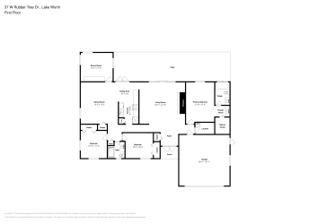 Floor plan 1 for 37 W Rubber Tree Dr