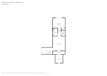 Floor plan 2 for 3709 Summer Haven Dr
