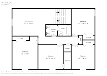 Floor plan 2 for 3711 86th St E