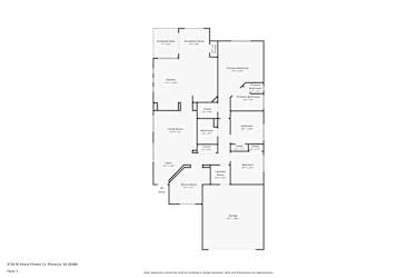 Floor plan 1 for 3736 W Ghost Flower Ct
