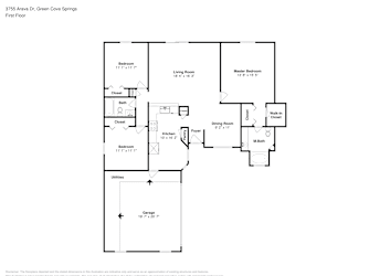 Floor plan 1 for 3755 Arava Dr
