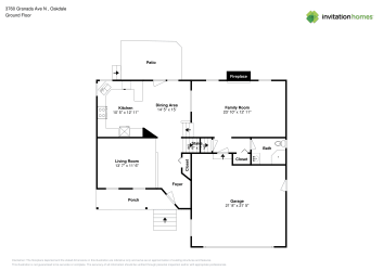 Floor plan 2 for 3760 Granada Ave N