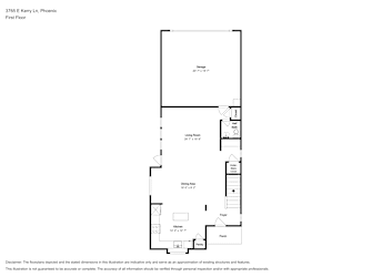 Floor plan 1 for 3765 E Kerry Ln