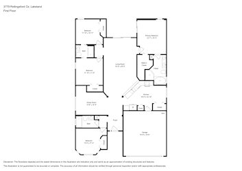 Floor plan 1 for 3779 Rollingsford Cir
