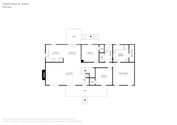 Floor plan 2 for 3788 Pine Brook Dr