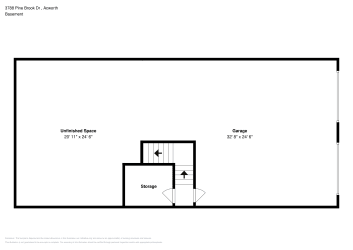 Floor plan 1 for 3788 Pine Brook Dr