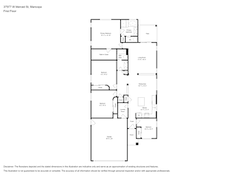 Floor plan 1 for 37977 W Merced St