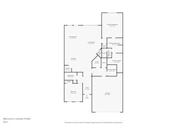 Floor plan 1 for 3800 Lantern Lane