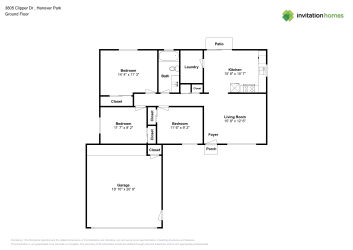 Floor plan 1 for 3805 Clipper Dr