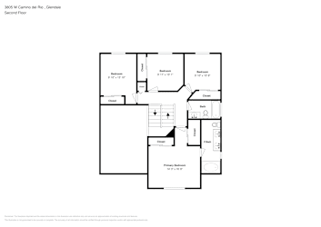 Floor plan 2 for 3805 W Camino del Rio