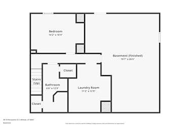 Floor plan 1 for 381 W Marquette Dr S