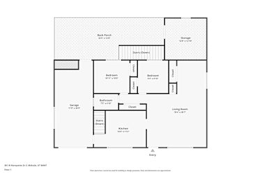 Floor plan 2 for 381 W Marquette Dr S