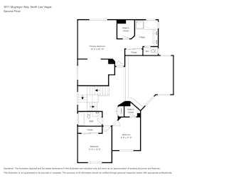 Floor plan 2 for 3811 Mcgregor Way