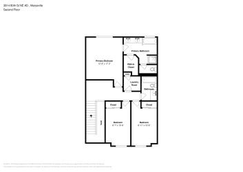 Floor plan 2 for 3814 80th St NE