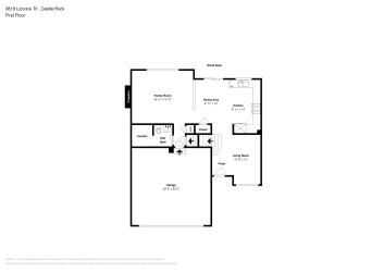 Floor plan 2 for 3818 Licorice Trl