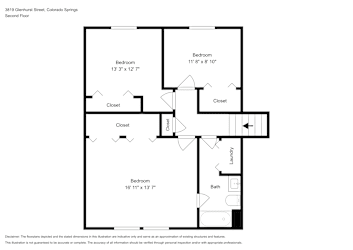 Floor plan 3 for 3819 Glenhurst St