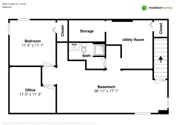 Floor plan 1 for 3852 S Olathe Cir