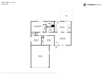 Floor plan 2 for 3852 S Olathe Cir