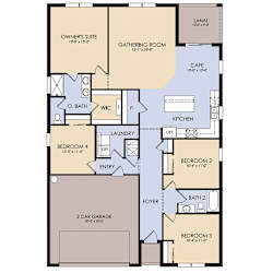 Floor plan 1 for 3876 Benham Rise Rd