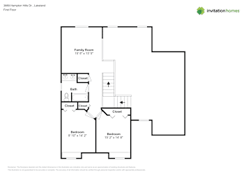 Floor plan 2 for 3889 Hampton Hills Dr
