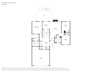 Floor plan 1 for 389 Shoal Ct